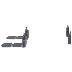  stabdžių trinkelių rinkinys, diskinis stabdys