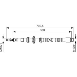  stabdžių žarnelė