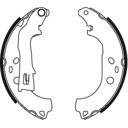  stabdžių trinkelių komplektas