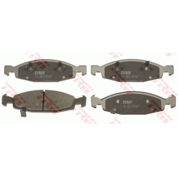  stabdžių trinkelių rinkinys, diskinis stabdys <small>COTEC</small>