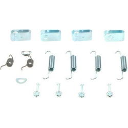  priedų komplektas, stovėjimo stabdžių trinkelės