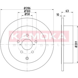  stabdžių diskas (1vnt)
