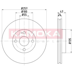  stabdžių diskas (1vnt)