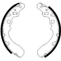  stabdžių trinkelių komplektas