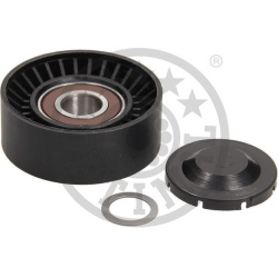  įtempiklio skriemulys, V formos rumbuotas diržas