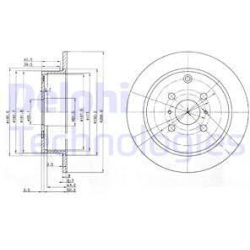  stabdžių diskas (1vnt)