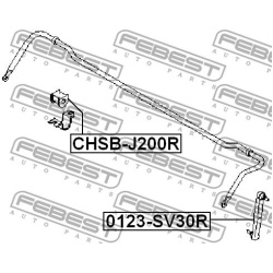  stabilizatoriaus įvorė