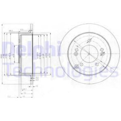 stabdžių diskas (1vnt)