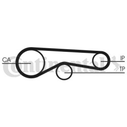  paskirstymo diržo komplektas