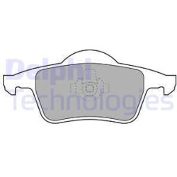  stabdžių trinkelių rinkinys, diskinis stabdys