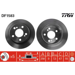  stabdžių diskas (1vnt)