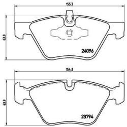  stabdžių trinkelių rinkinys, diskinis stabdys <small>PRIME LINE</small>