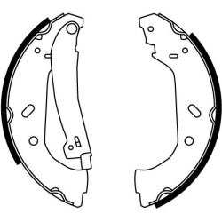  stabdžių trinkelių komplektas