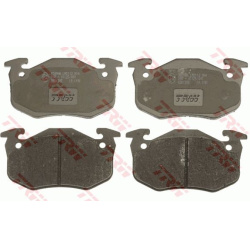  stabdžių trinkelių rinkinys, diskinis stabdys <small>COTEC</small>