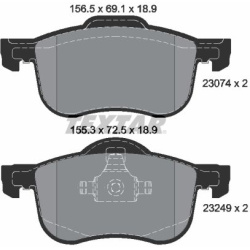  stabdžių trinkelių rinkinys, diskinis stabdys <small>Q+</small>