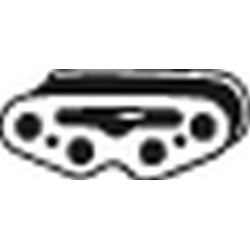  laikiklis, išmetimo sistema