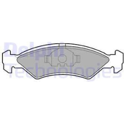  stabdžių trinkelių rinkinys, diskinis stabdys