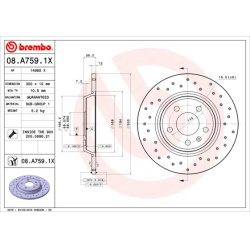  stabdžių diskas (1vnt) <small>XTRA LINE - Xtra</small>