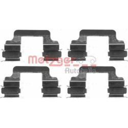  priedų komplektas, diskinių stabdžių trinkelės