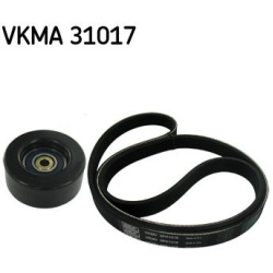  V formos rumbuotas diržas, komplektas