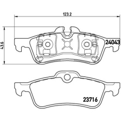  stabdžių trinkelių rinkinys, diskinis stabdys <small>PRIME LINE</small>