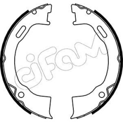  stabdžių trinkelių komplektas, stovėjimo stabdis