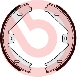  stabdžių trinkelių komplektas, stovėjimo stabdis <small>ESSENTIAL LINE</small>