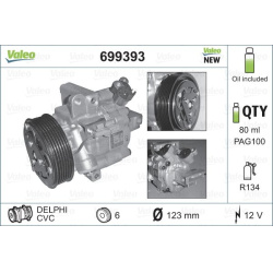 kompresorius, oro kondicionierius <small>VALEO ORIGINS NEW OE TECHNOLOGY</small>