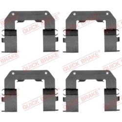  priedų komplektas, diskinių stabdžių trinkelės