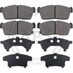  stabdžių trinkelių rinkinys, diskinis stabdys