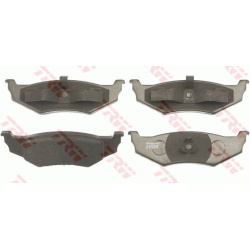  stabdžių trinkelių rinkinys, diskinis stabdys <small>COTEC</small>