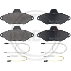  stabdžių trinkelių rinkinys, diskinis stabdys