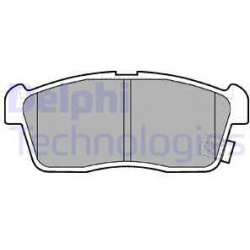  stabdžių trinkelių rinkinys, diskinis stabdys