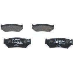  stabdžių trinkelių rinkinys, diskinis stabdys