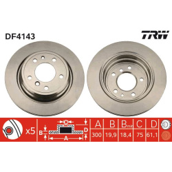  stabdžių diskas (1vnt)