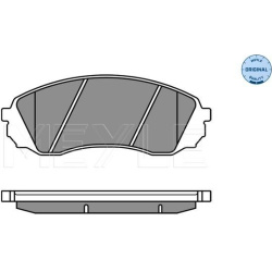  stabdžių trinkelių rinkinys, diskinis stabdys <small>MEYLE-ORIGINAL: True to OE.</small>