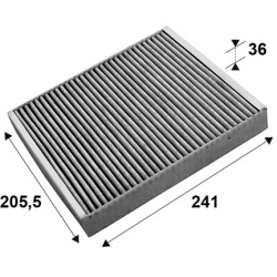  filtras, salono oras <small>VALEO PROTECT</small>