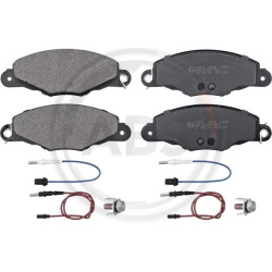  stabdžių trinkelių rinkinys, diskinis stabdys