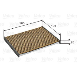  filtras, salono oras <small>VALEO PROTECT MAX</small>