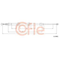  trosas, stovėjimo stabdys
