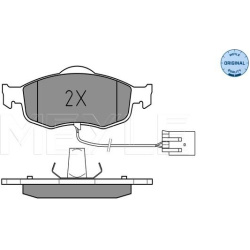  stabdžių trinkelių rinkinys, diskinis stabdys