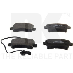  stabdžių trinkelių rinkinys, diskinis stabdys