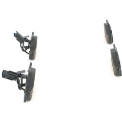  stabdžių trinkelių rinkinys, diskinis stabdys