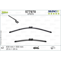  valytuvai <small>SILENCIO FLAT BLADE SET</small>