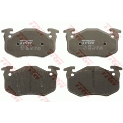  stabdžių trinkelių rinkinys, diskinis stabdys <small>COTEC</small>