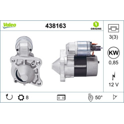  starteris <small>VALEO ORIGINS NEW OE TECHNOLOGY</small>