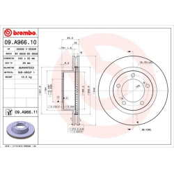  stabdžių diskas (1vnt) <small>PRIME LINE - UV Coated</small>