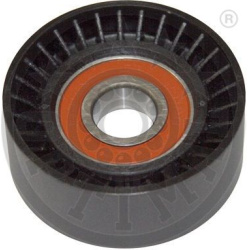  įtempiklio skriemulys, V formos rumbuotas diržas