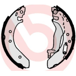  stabdžių trinkelių komplektas