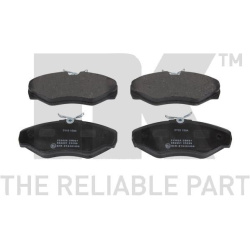  stabdžių trinkelių rinkinys, diskinis stabdys